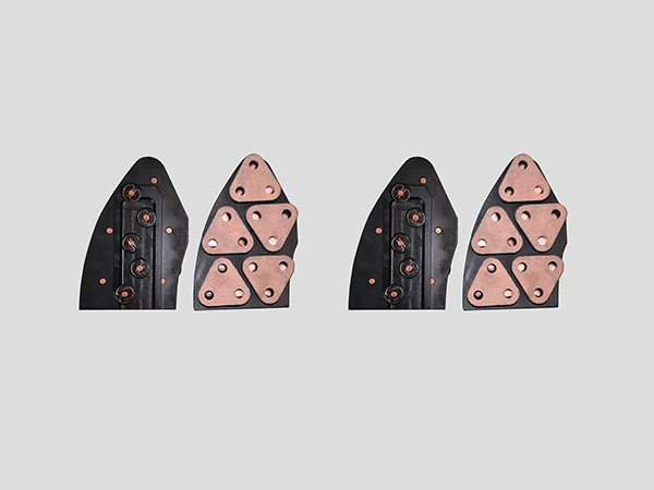 Dovetail Universal Powder Metallurgy Brake Pads for 200-250 km/h EMUs